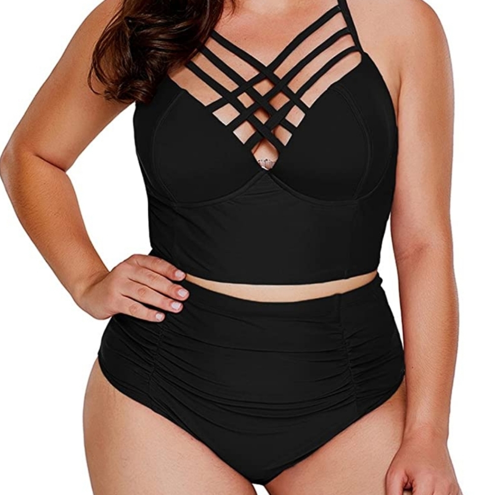 Plus size bikini
